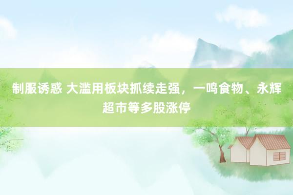 制服诱惑 大滥用板块抓续走强，一鸣食物、永辉超市等多股涨停