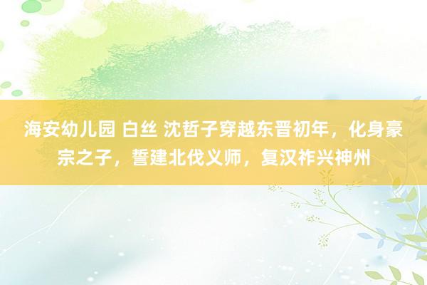 海安幼儿园 白丝 沈哲子穿越东晋初年，化身豪宗之子，誓建北伐义师，复汉祚兴神州