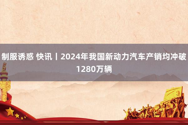 制服诱惑 快讯丨2024年我国新动力汽车产销均冲破1280万辆